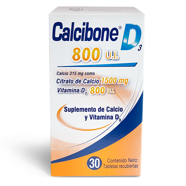 Calcibone® D 800 caja - Farmakonsuma